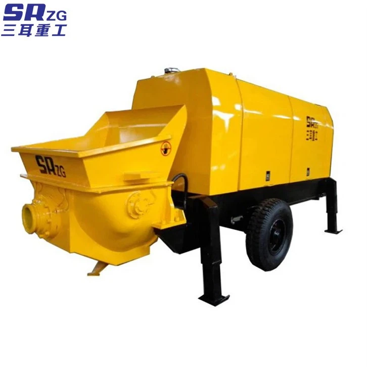 Trail Mobile Precision Concrete Pump Pumping Trail Mobile Precision Concrete Pump Pumping